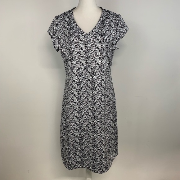 L.L. Bean Dresses & Skirts - Take 50% off L.L. Bean black white dress